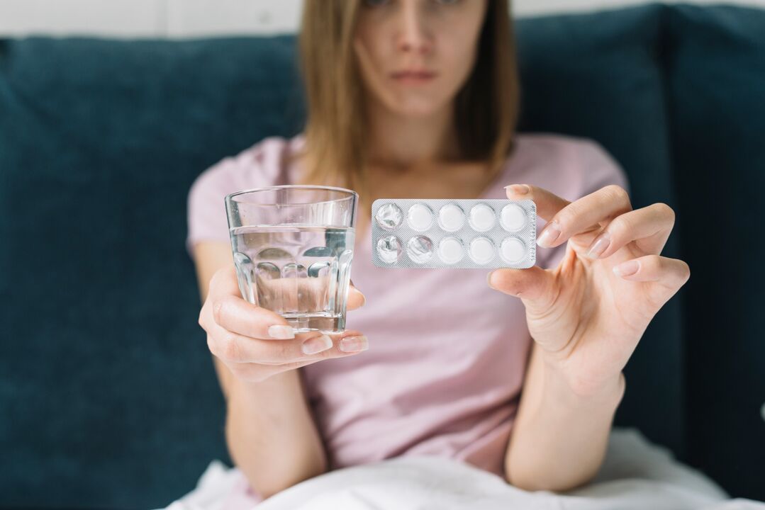 Tabletten gegen Parasiten im menschlichen Körper